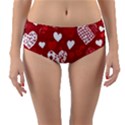 Valentine Reversible Mid-Waist Bikini Bottoms View1