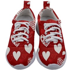 Valentine Kids Athletic Shoes by pollyparadiseartshop