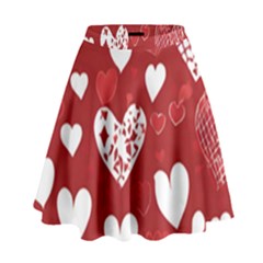 Valentine High Waist Skirt