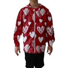 Valentine Kids  Hooded Windbreaker