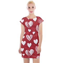 Valentine Cap Sleeve Bodycon Dress