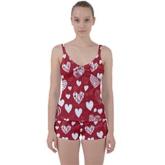 Valentine Tie Front Two Piece Tankini