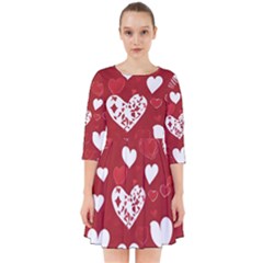 Valentine Smock Dress by pollyparadiseartshop