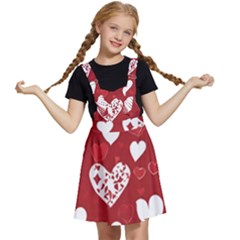 Valentine Kids  Apron Dress by pollyparadiseartshop