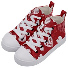 Valentine Kids  Mid-top Canvas Sneakers