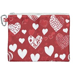 Valentine Canvas Cosmetic Bag (xxl)