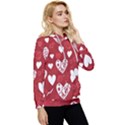 Valentine Women s Lightweight Drawstring Hoodie View3