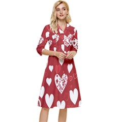 Valentine Classy Knee Length Dress