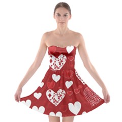 Valentine Strapless Bra Top Dress by pollyparadiseartshop