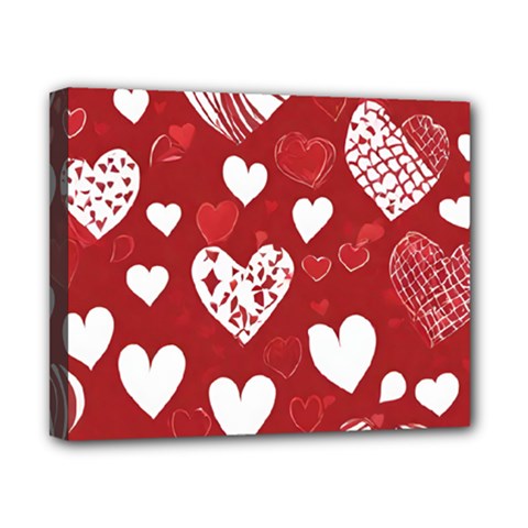 Valentine Canvas 10  X 8  (stretched) by pollyparadiseartshop