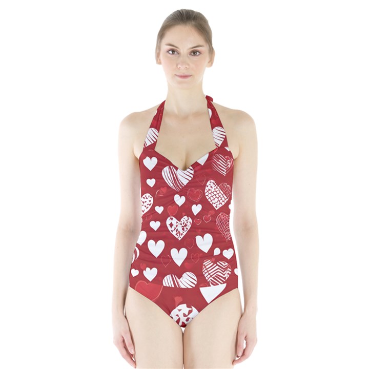 Valentine Halter Swimsuit