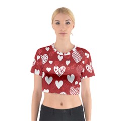 Valentine Cotton Crop Top