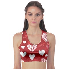 Valentine Fitness Sports Bra