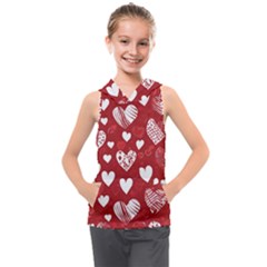 Valentine Kids  Sleeveless Hoodie