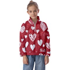 Valentine Kids  Half Zip Hoodie