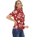 Valentine Women s Short Sleeve Double Pocket Shirt View2