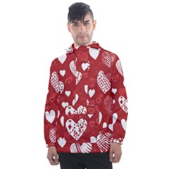 Valentine Men s Front Pocket Pullover Windbreaker