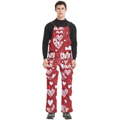 Valentine Men s Side Zip Front Pouch Ski And Snowboard Bib Pants	