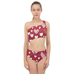 Valentine Spliced Up Two Piece Swimsuit