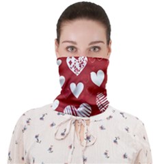 Valentine Face Covering Bandana (adult) by pollyparadiseartshop