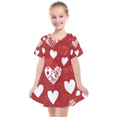 Valentine Kids  Smock Dress by pollyparadiseartshop