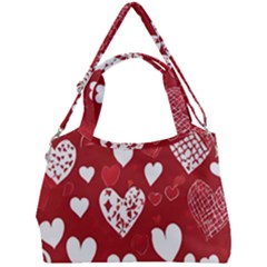 Valentine Double Compartment Shoulder Bag