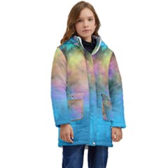 Smokescreen Kids  Hooded Longline Puffer Jacket