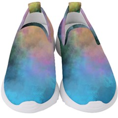 Smokescreen Kids  Slip On Sneakers by pollyparadiseartshop