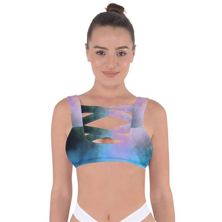 Smokescreen Bandaged Up Bikini Top