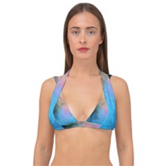 Smokescreen Double Strap Halter Bikini Top