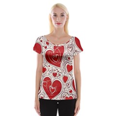 Be My Valentine Cap Sleeve Top