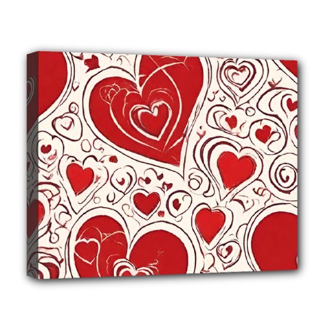 Be My Valentine Deluxe Canvas 20  X 16  (stretched)