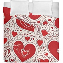 Be My Valentine Duvet Cover Double Side (king Size) by pollyparadiseartshop