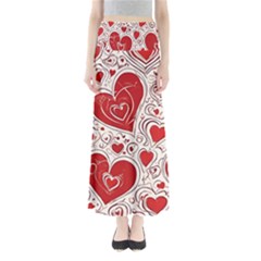 Be My Valentine Full Length Maxi Skirt