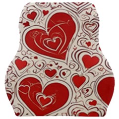 Be My Valentine Car Seat Velour Cushion 