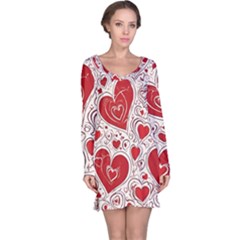 Be My Valentine Long Sleeve Nightdress