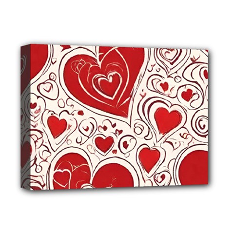 Be My Valentine Deluxe Canvas 16  X 12  (stretched) 