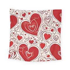 Be My Valentine Square Tapestry (small) by pollyparadiseartshop