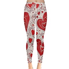 Be My Valentine Inside Out Leggings