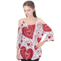 Be My Valentine Flutter Sleeve T-Shirt View1