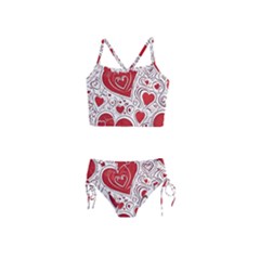 Be My Valentine Girls  Tankini Swimsuit