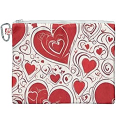 Be My Valentine Canvas Cosmetic Bag (xxxl)