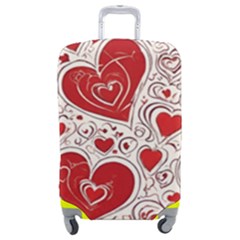 Be My Valentine Luggage Cover (medium)