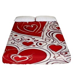 Be My Valentine Fitted Sheet (king Size)