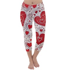 Be My Valentine Capri Winter Leggings 