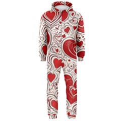 Be My Valentine Hooded Jumpsuit (men)