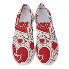 Be My Valentine Women s Slip On Sneakers