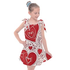 Be My Valentine Kids  Tie Up Tunic Dress