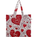 Be My Valentine Canvas Travel Bag View1