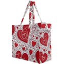 Be My Valentine Canvas Travel Bag View2